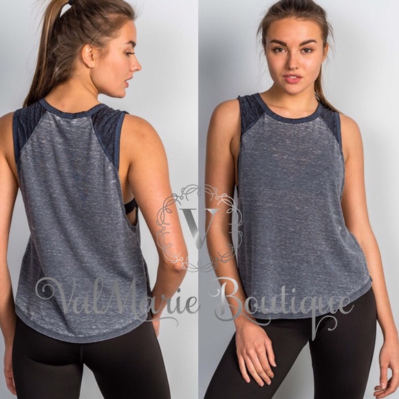 ValMarie Tops - MUSCLE WORKOUT TANK